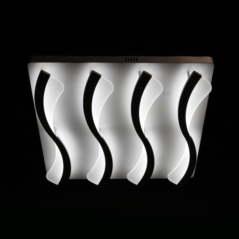 LED полилей 6002/4 50W 3-white димируем с дистанционно управление бял